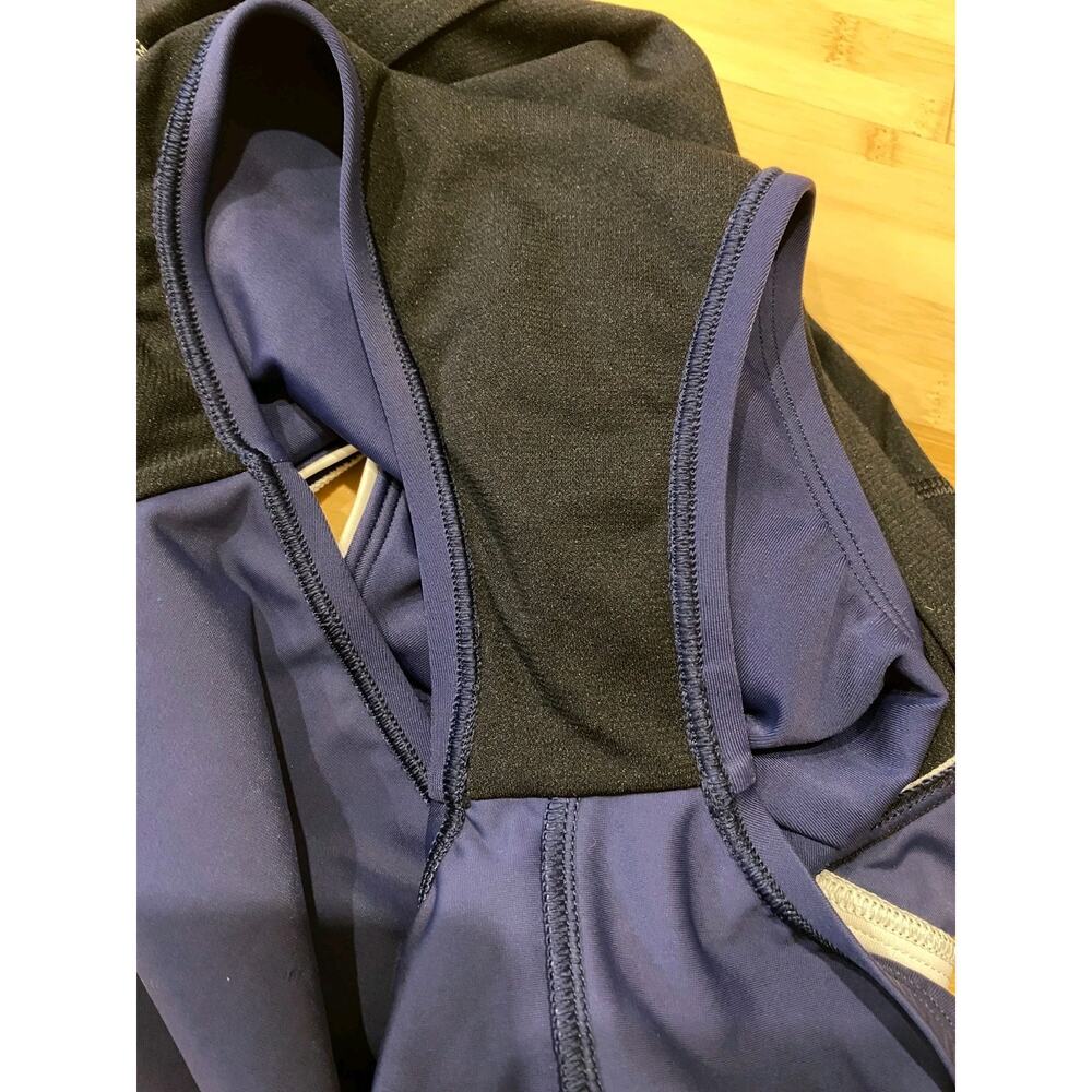 Nike Onepiece Swimsuit Powerback Sz M Blue Embroidered‎ Swoosh Dive Swim NWOT - Picture 7 of 8